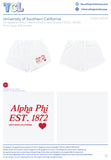 Alpha Phi University of Southern California #12176