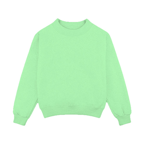 Full Mock Neck Sweatshirt