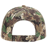 Camouflage 6 Panel Low Profile Baseball Cap