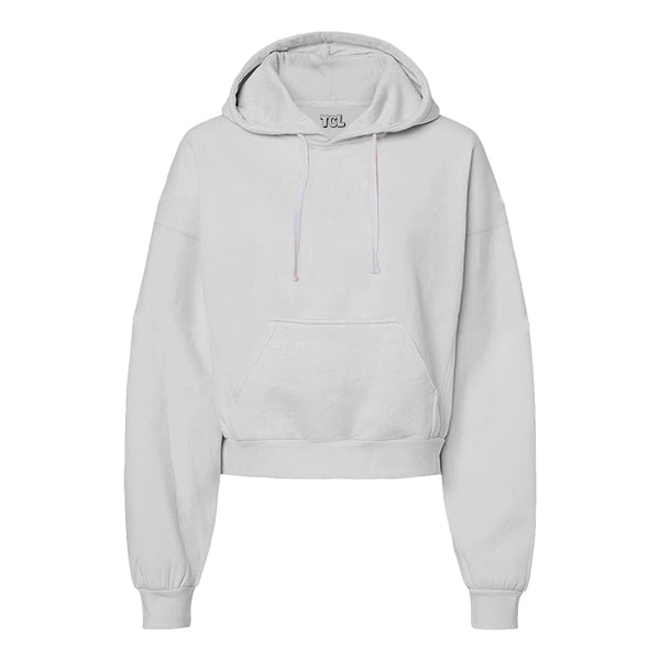 The Drop Cut Women’s Crop Pullover Hoodie