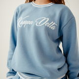 University Set Retro Crewneck Cozy Fleece