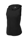 Ladies PosiCharge ® Tri-Blend Wicking Draft Hoodie Tank