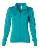 Independent Trading Co. - Women's Poly-Tech Full-Zip Track Jacket