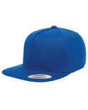 Yupoong - Adult 5-Panel Cotton Twill Snapback Cap